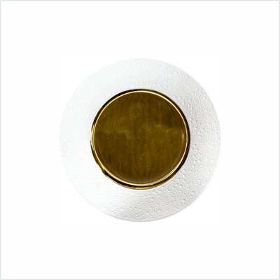 Moon - gold - flach - 27cm